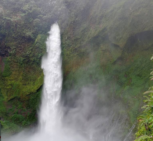 Pesona Wisata Air Terjun Bale di Kabupaten Lahat